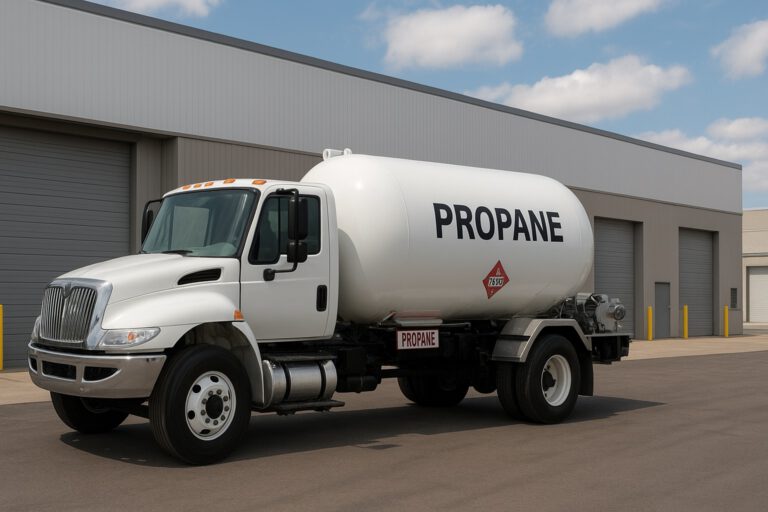bulk propane delivery for commercial location