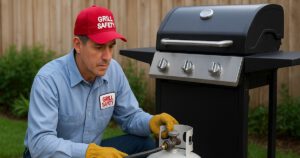 Propane grill safety