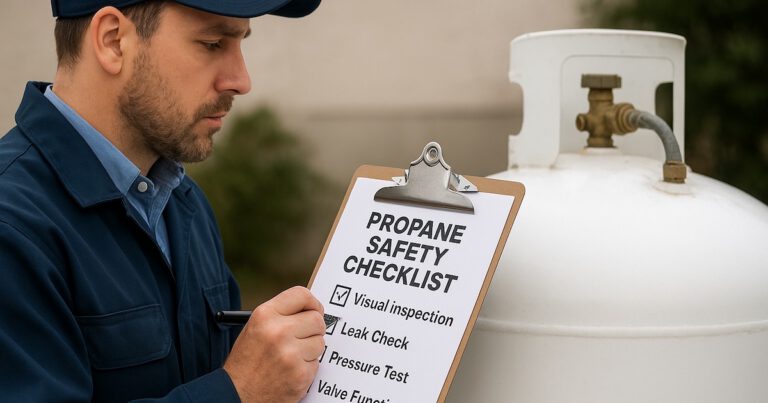 Propane safety checklist