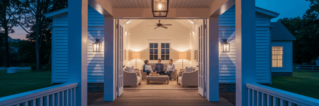 Comfortable family home with propane heating